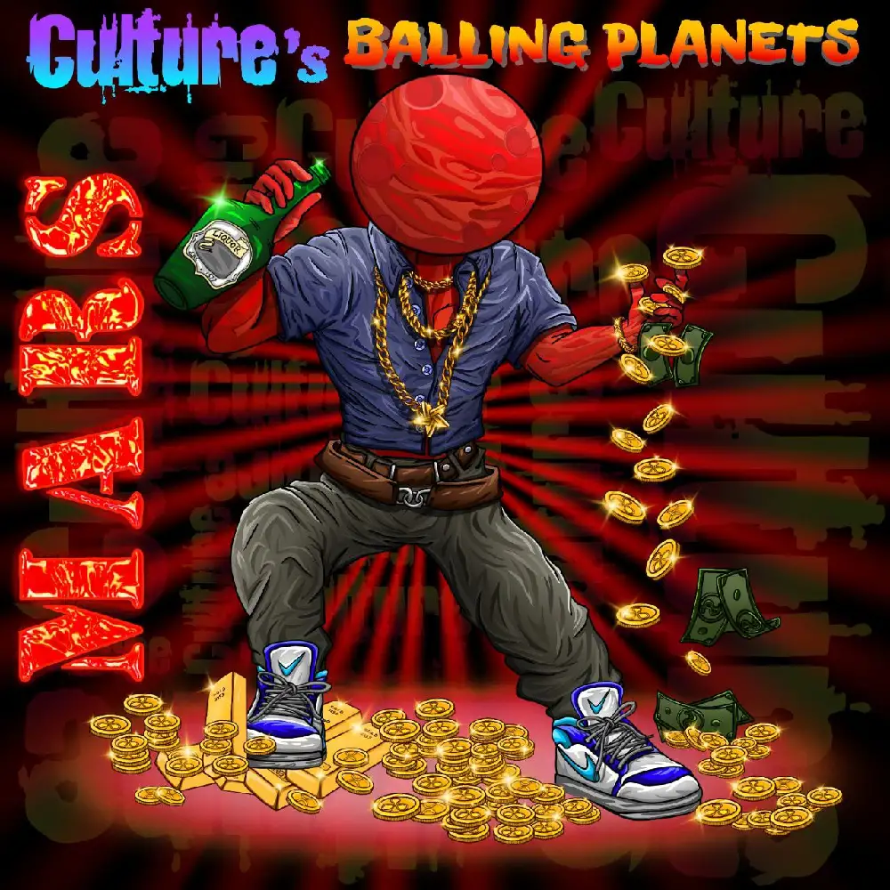 CULTURE'S BALLING PLANETS "MARS"